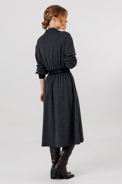 Платье Faufilure C1793 серый - фото 3
