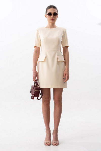 Платье SILVERSPICE S-5643 желтый - фото 1