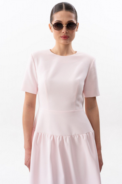 Платье SILVERSPICE S-5642 розовый - фото 6