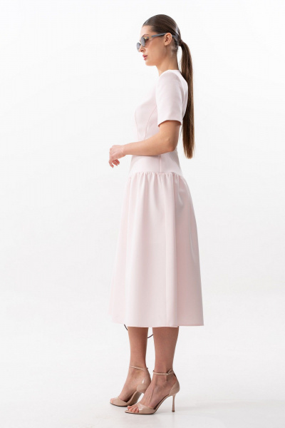 Платье SILVERSPICE S-5642 розовый - фото 3