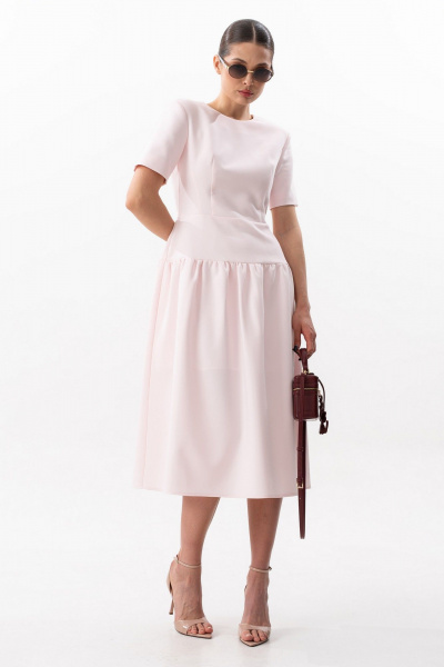 Платье SILVERSPICE S-5642 розовый - фото 2