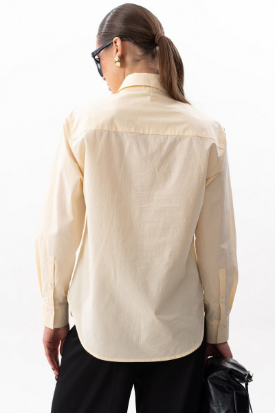 Рубашка SILVERSPICE S-7632 желтый - фото 6