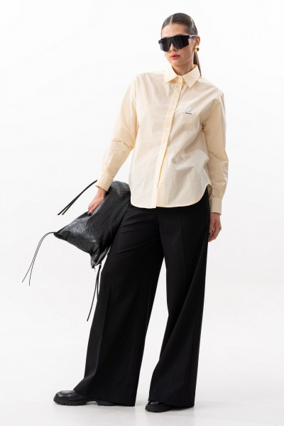 Рубашка SILVERSPICE S-7632 желтый - фото 2