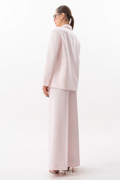 Брюки, жакет SILVERSPICE S-1635 розовый - фото 4