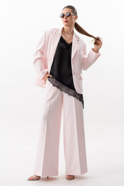 Брюки SILVERSPICE A-3630 розовый - фото 2