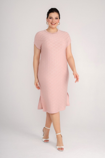 Платье BONADI 1961 пудра - фото 1