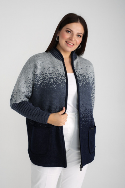 Кардиган BONADI 1970 джинс - фото 2