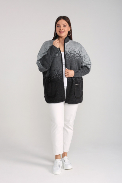 Кардиган BONADI 1970 серый - фото 8