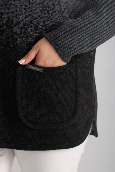 Кардиган BONADI 1970 серый - фото 6