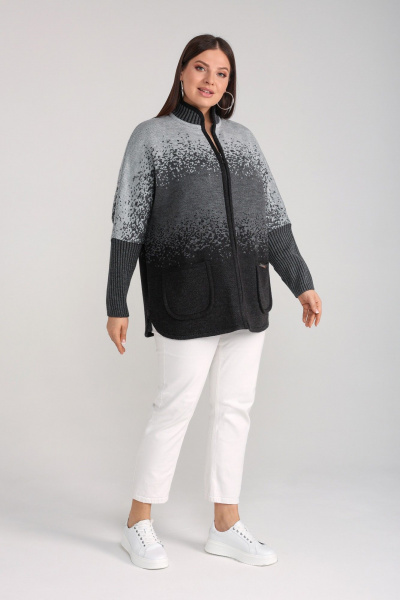 Кардиган BONADI 1970 серый - фото 4