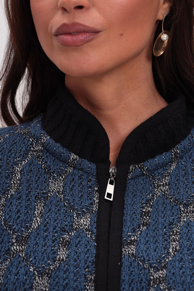 Кардиган BONADI 1980 синий - фото 6