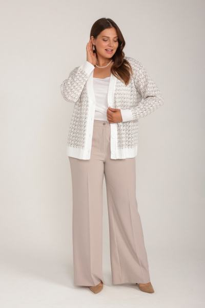 Кардиган BONADI 2055 бежевый - фото 5