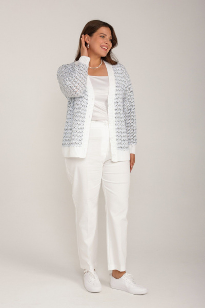 Кардиган BONADI 2055 голубой - фото 8