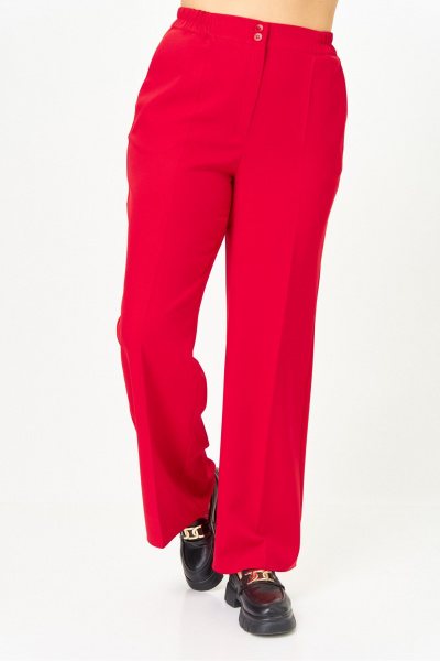 Брюки, жакет Vilena 1094 красный - фото 5