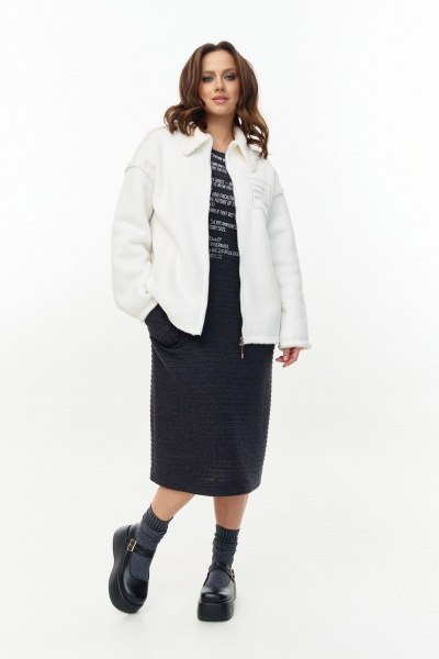 Куртка AVE RARA 1067/2 экрю - фото 9