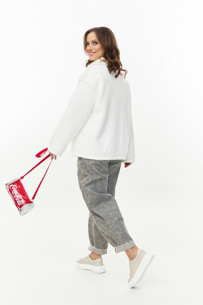 Куртка AVE RARA 1067/2 экрю - фото 3