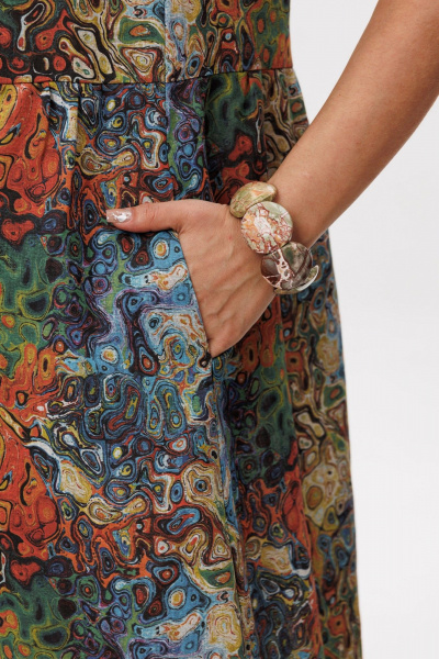 Платье Anelli 1629 калейдоскоп - фото 9