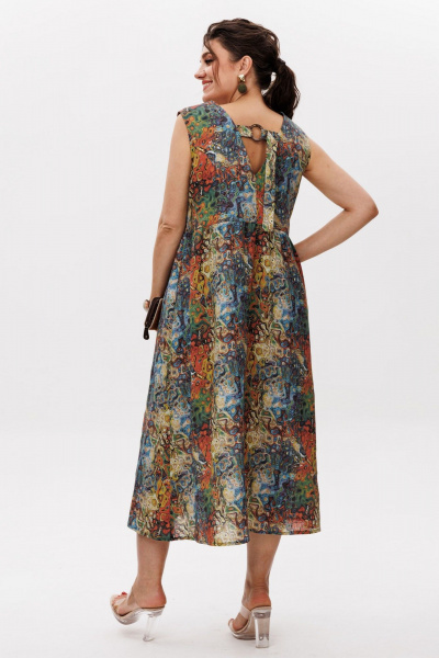 Платье Anelli 1629 калейдоскоп - фото 5