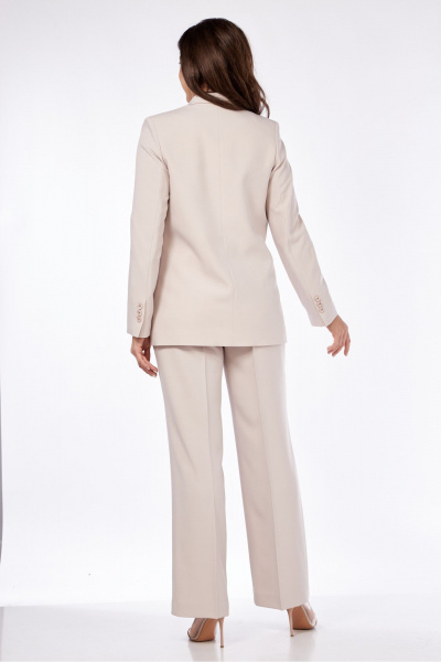 Брюки, жакет, жилет Vilena 1119 крем - фото 2