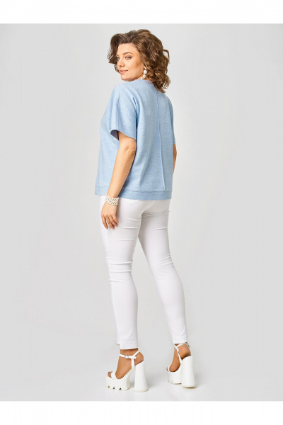 Джемпер Zlata 4465 голубой - фото 3