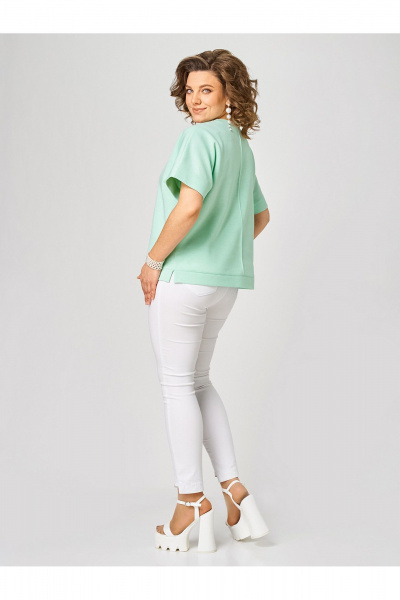 Джемпер Zlata 4465 мятный - фото 4