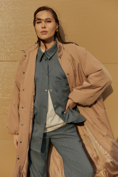 Плащ Dorima W1.001 капучино - фото 1