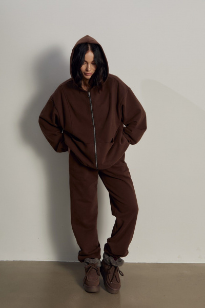 Худи Dorima W9.003 кофе - фото 2