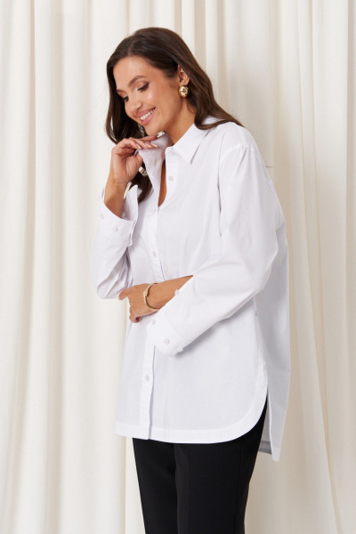 Блуза Панда 118340 белый - фото 4