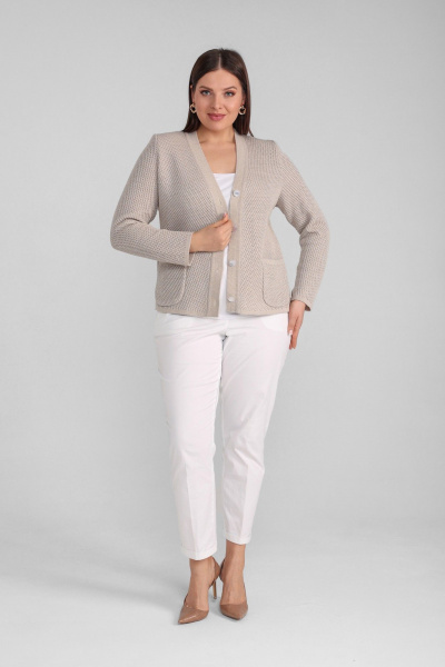 Жакет BONADI 2083 бежевый - фото 6