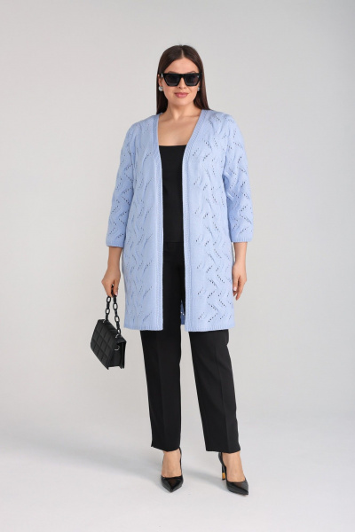 Кардиган BONADI 2096 голубой - фото 1