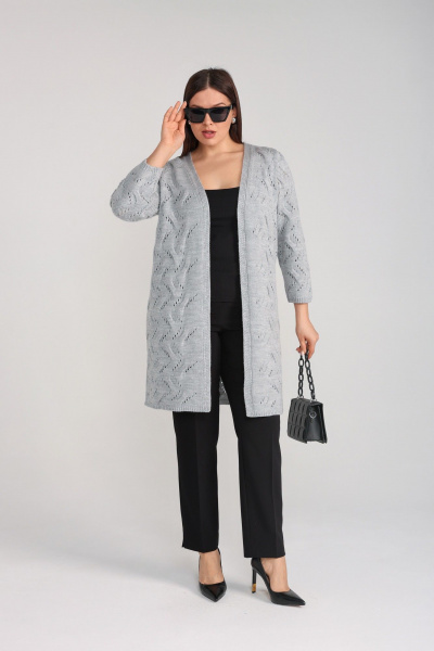 Кардиган BONADI 2096 серый - фото 2