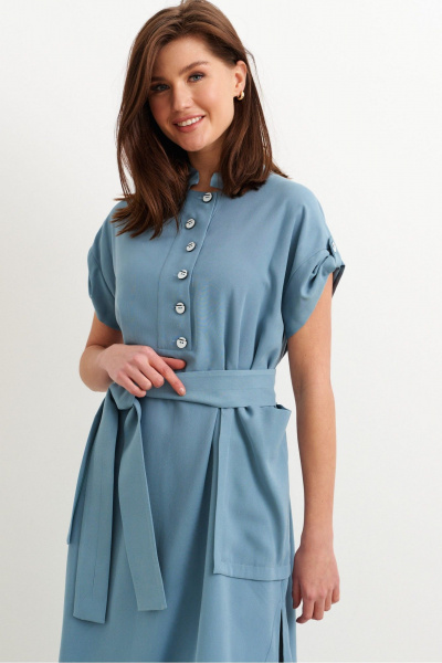 Платье Morozov Amavie 1.1402_A1_ Dorit бирюза - фото 5