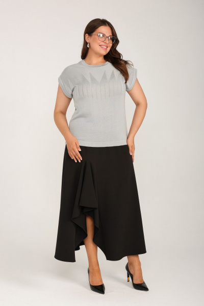 Джемпер BONADI 2130 серый - фото 1