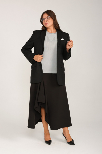 Джемпер BONADI 2130 серый - фото 3