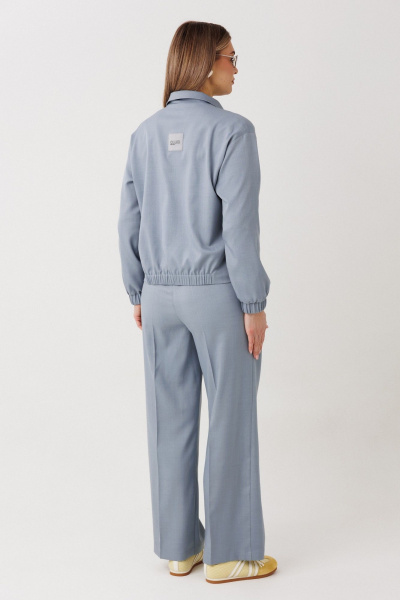 Брюки, бомбер Verita 2444 серо-голубой - фото 7