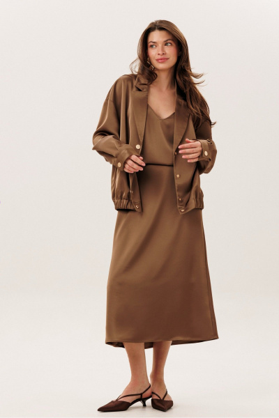 Юбка DILIA 2007 шоколадный - фото 1