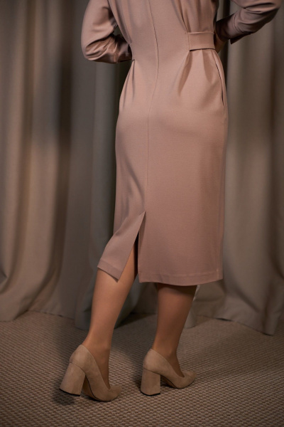 Платье ALIN 3008 бежевый - фото 8