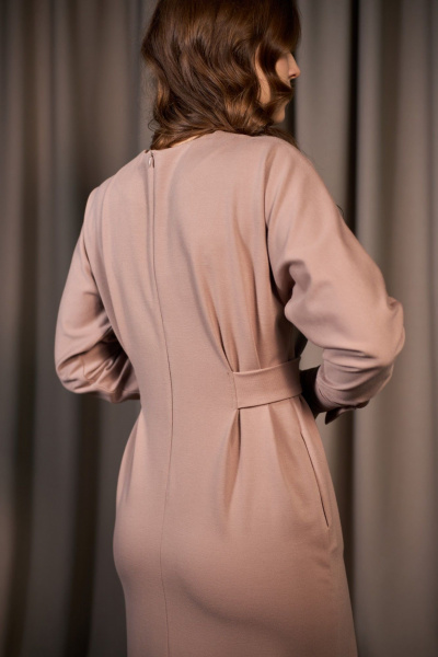 Платье ALIN 3008 бежевый - фото 6