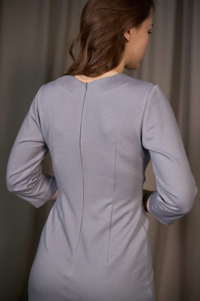 Платье ALIN 3011 серый - фото 7