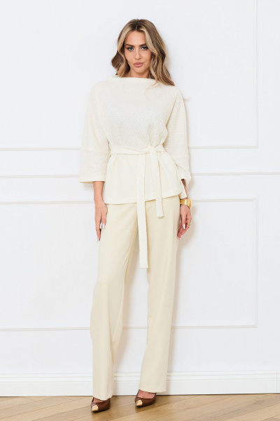 Блуза, брюки Golden Valley 6763 бежевый - фото 1