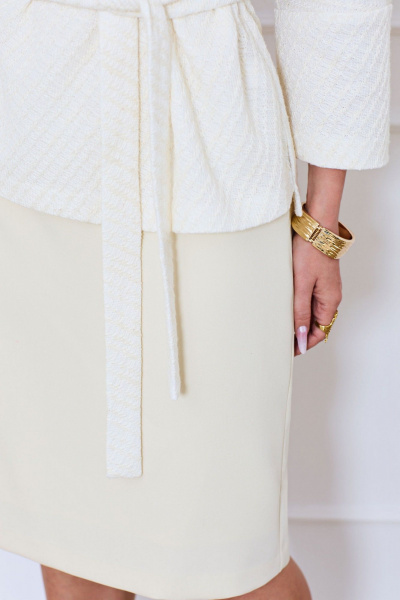 Блуза, юбка Golden Valley 6763-1 бежевый - фото 6