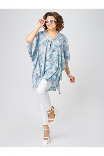 Блуза Zlata 4464 голубой - фото 2