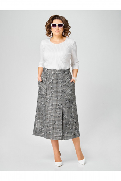 Юбка Zlata 4467 серый - фото 1