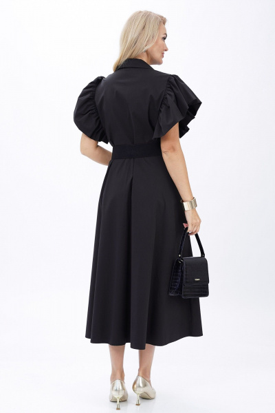 Платье Alani Collection 2445 черный - фото 7