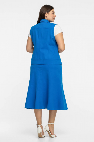 Жилет Avila 0924 лазурный - фото 6