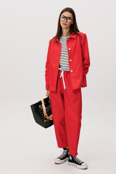 Брюки, жакет, лонгслив Fantazia Mod 5352 - фото 4