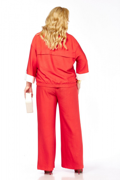 Брюки, жакет Grace for you 280 красный - фото 5