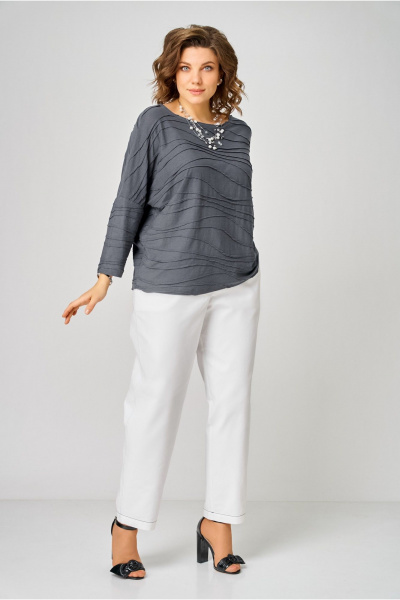 Джемпер Bliss 9404 графит - фото 5