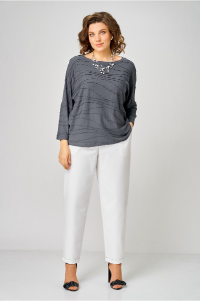 Джемпер Bliss 9404 графит - фото 3