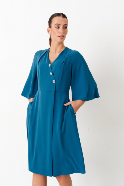 Платье Morozov Amavie 1.1613_B3_Solange_изумруд - фото 5